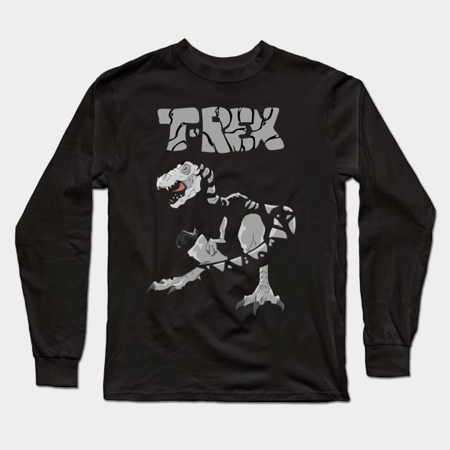 T-Rex Long Sleeve T-Shirt by vanderleiramalho